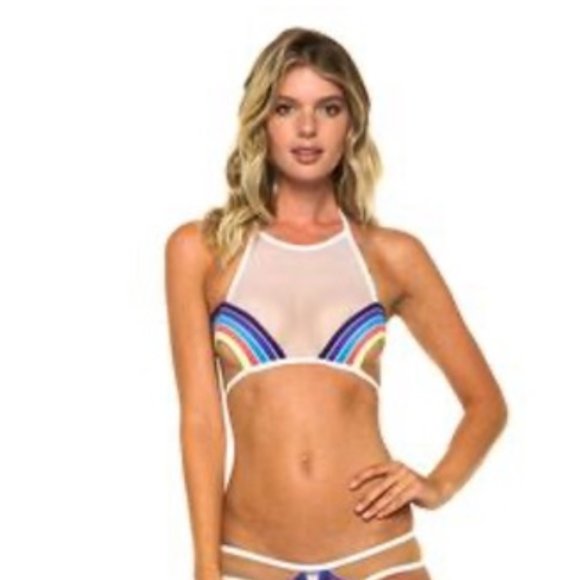 Pacific & Driftwood Pot Of Gold Double Rainbow TOP - Picture 13 of 16